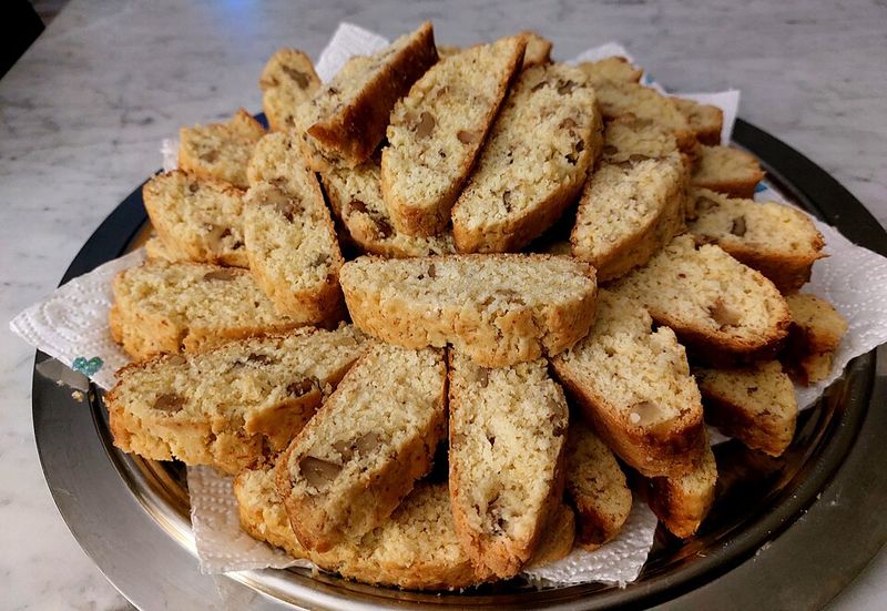 Peanut Butter Chocolate Biscotti