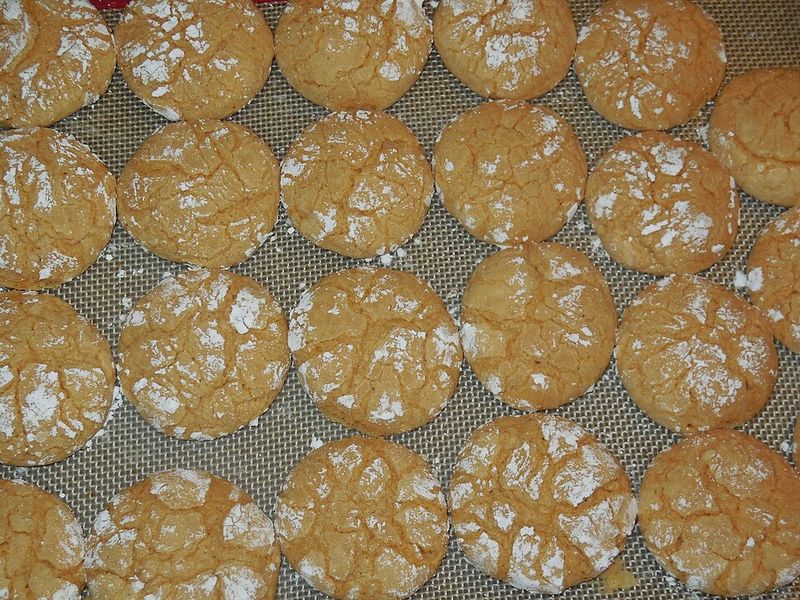 Chocolate Peanut Butter Crinkle Cookies