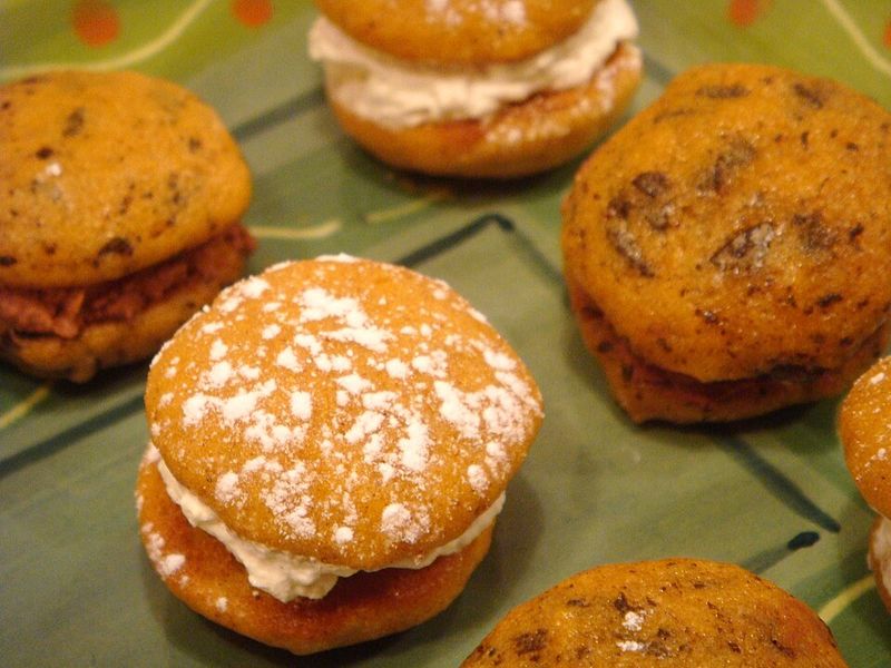 Chocolate Peanut Butter Whoopie Pies