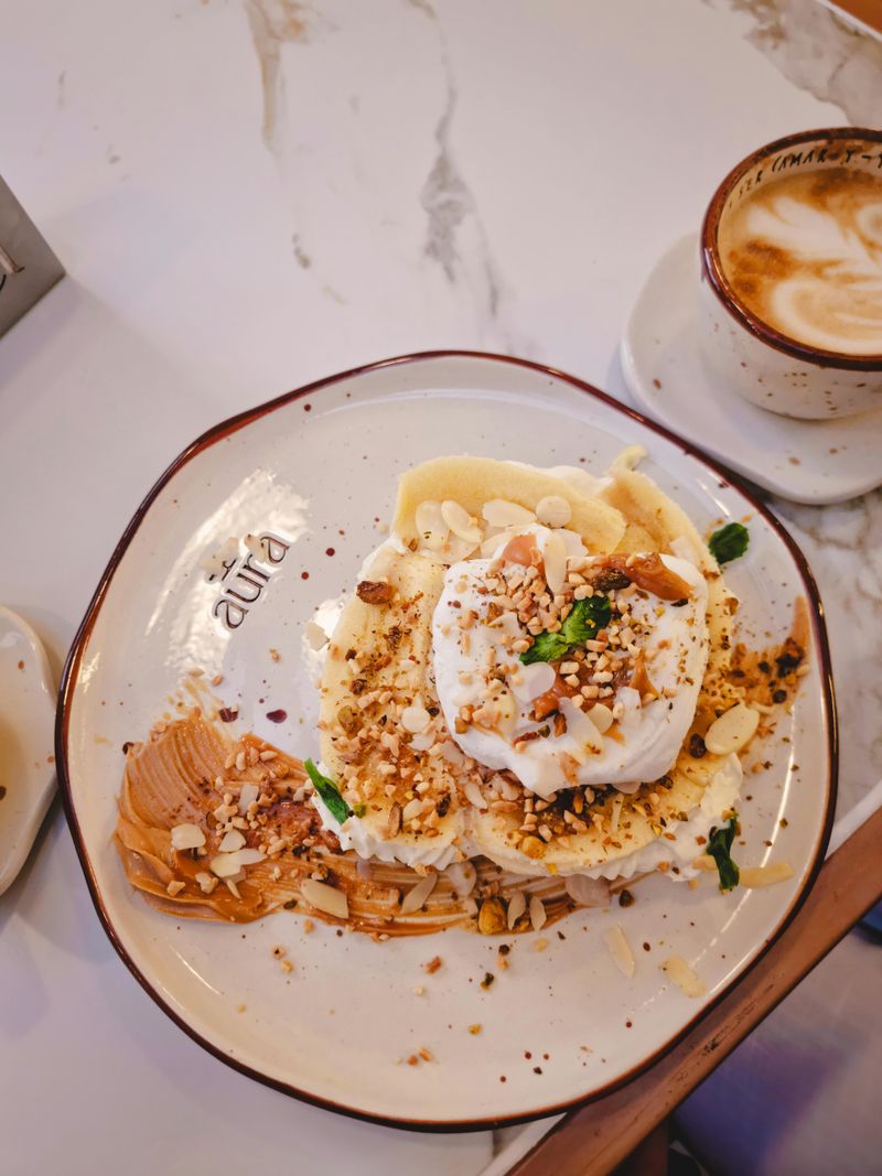 Peanut Butter Chocolate Chip Pancakes