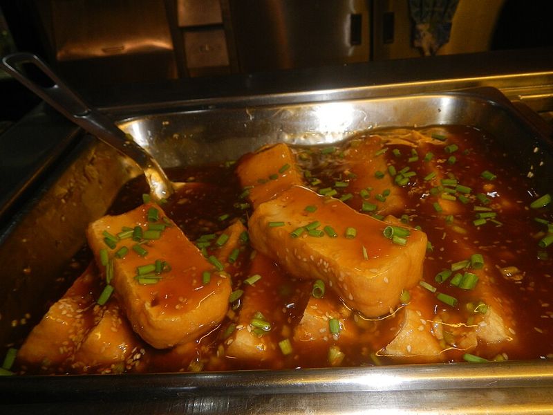 Teriyaki Tofu Lettuce Wraps