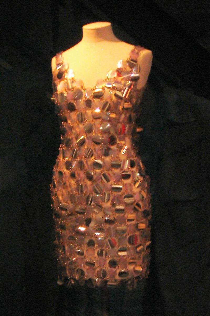 Paco Rabanne Metal Disc Dress, Late 1960s