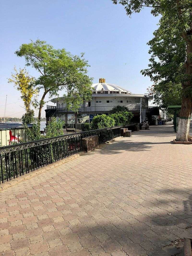 McDonald's On The Nile Corniche, Aswan, Egypt