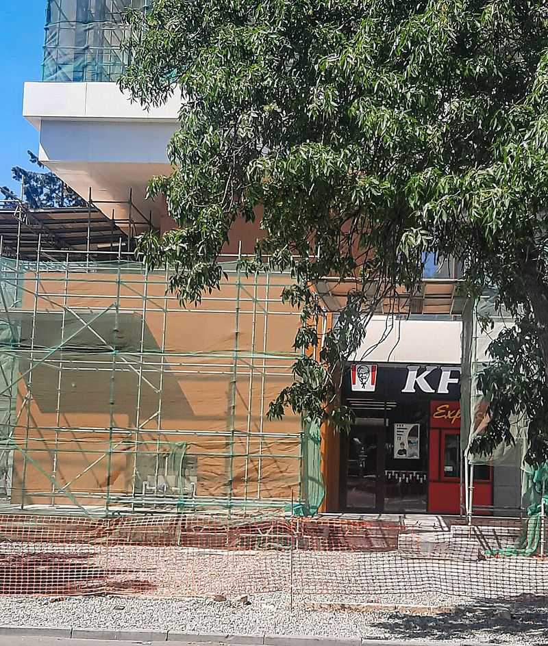 KFC In Former Sabunchu Station, Baku, Azerbaijan