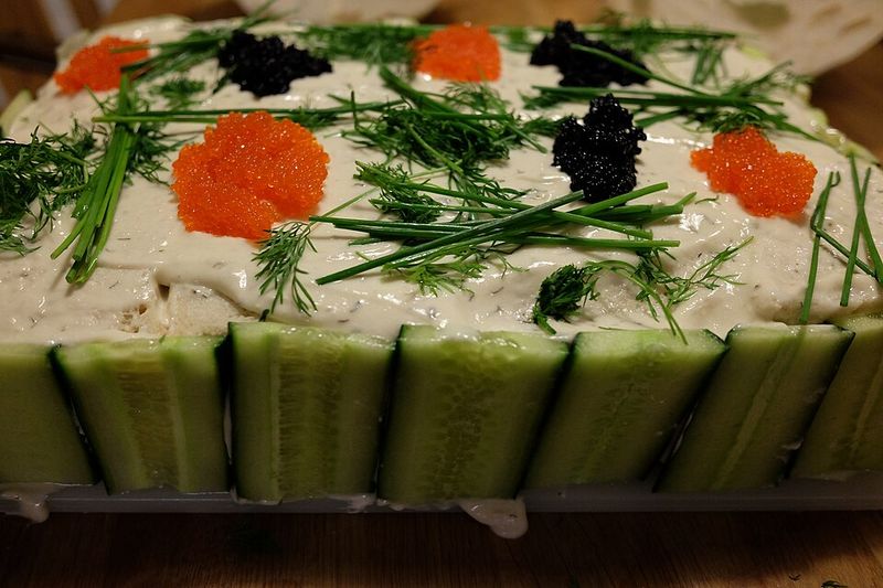 Smörgåstårta (Sandwich Cake)