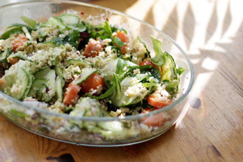Greek Quinoa Salad Bowl