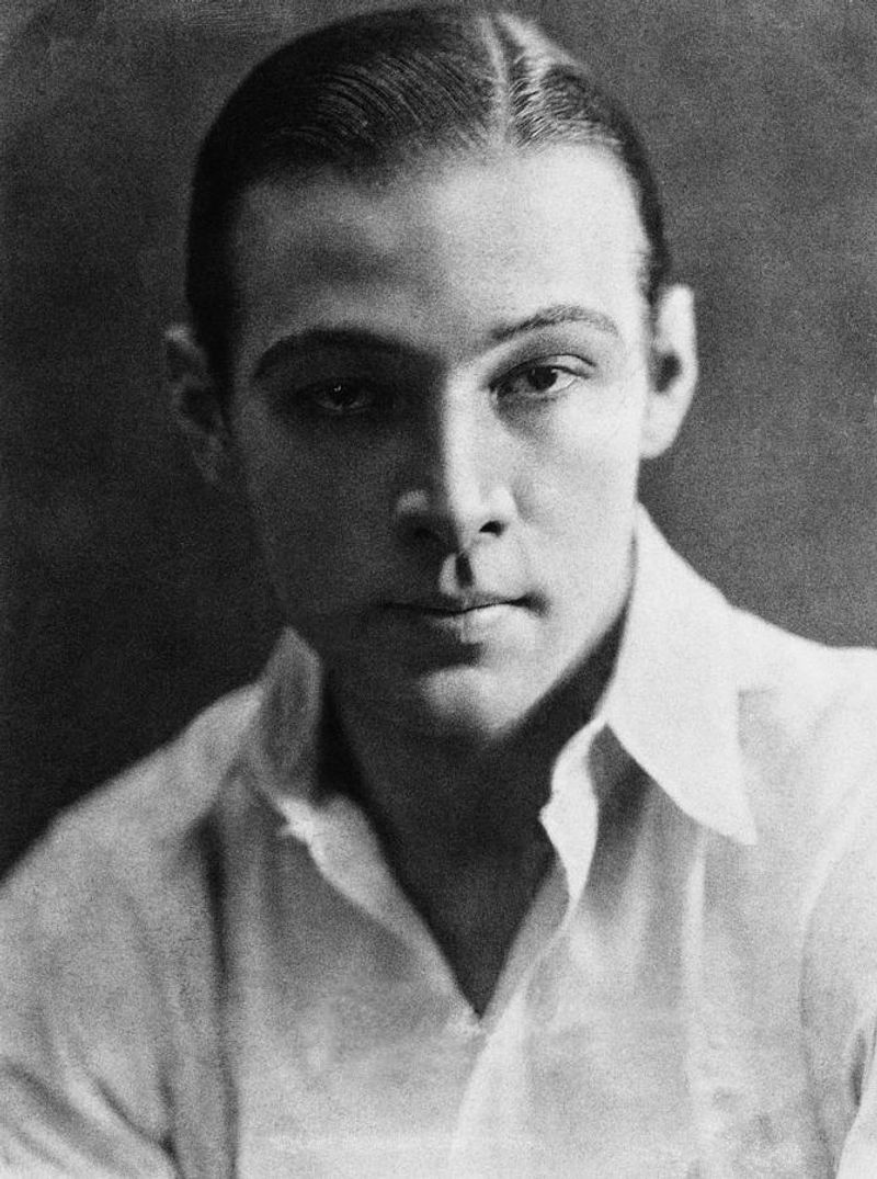 Rudolph Valentino And Jean Acker
