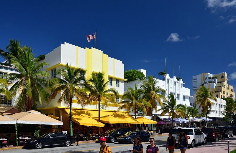 Ocean Drive, Miami Beach, USA