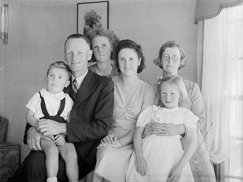 Posing For Stiff But Sweet Living Room Family Portraits