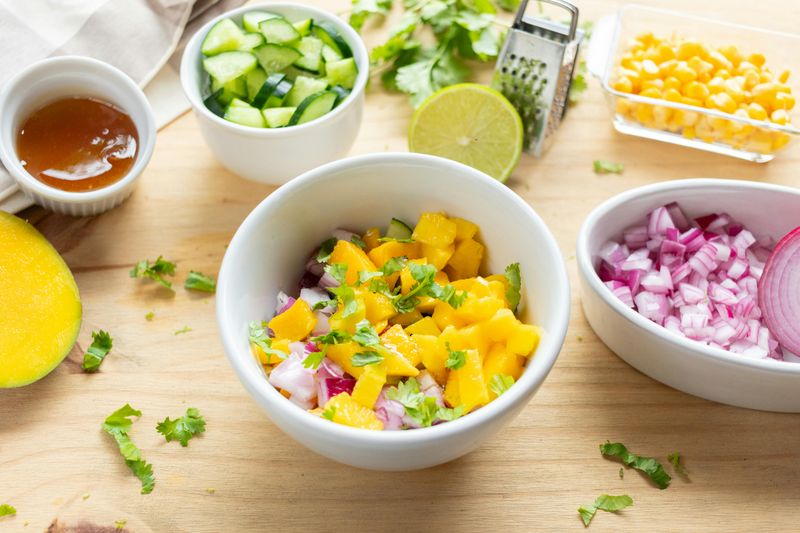 Mango Salsa With Tropical Vibes