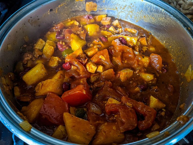Sweet And Sour Tofu With Pineapple