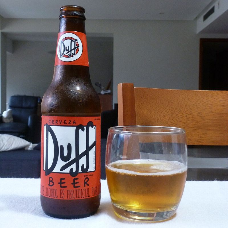 Duff Beer From The Simpsons Movie