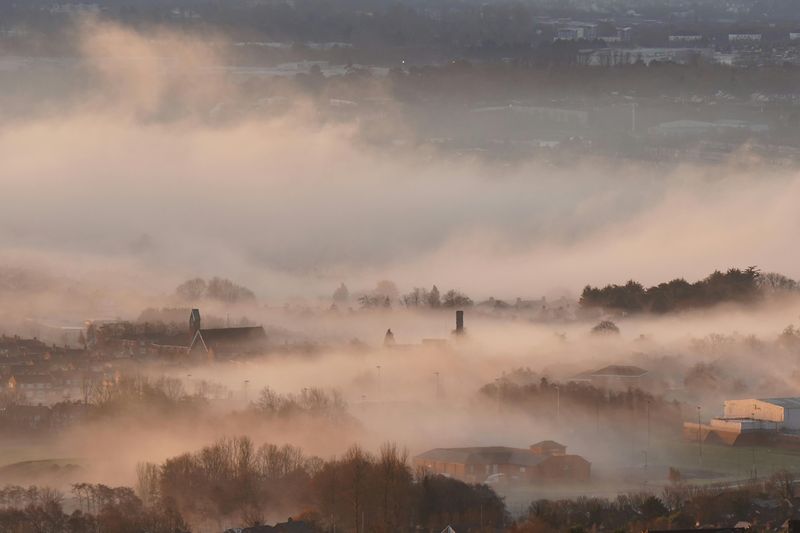 Misty Mornings Give Castles And Villages A Storybook Mood