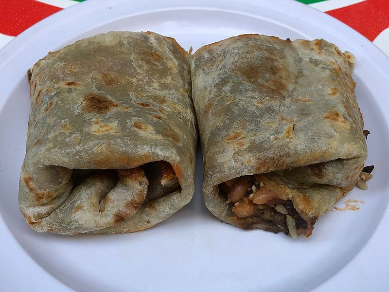 Bean And Cheese Burrito