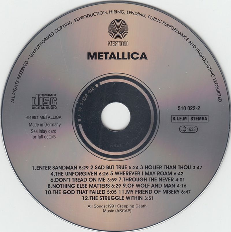 Metallica (The Black Album) – Metallica