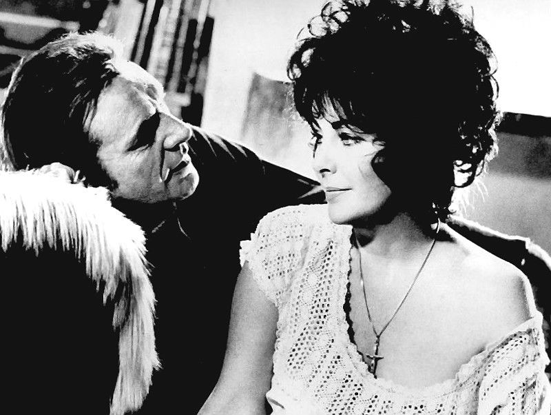 Elizabeth Taylor and Richard Burton
