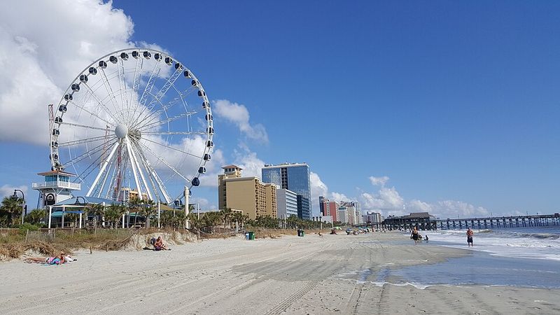 Myrtle Beach Boardwalk And SkyWheel, Myrtle Beach
