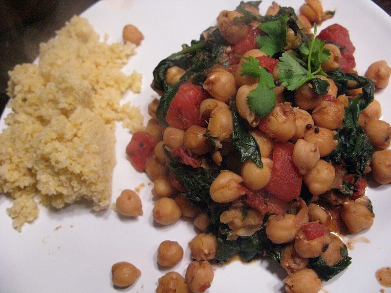 Spinach and Chickpea Curry