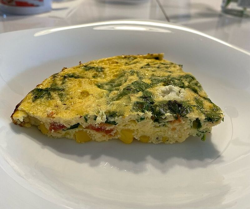 Spinach and Tomato Frittata