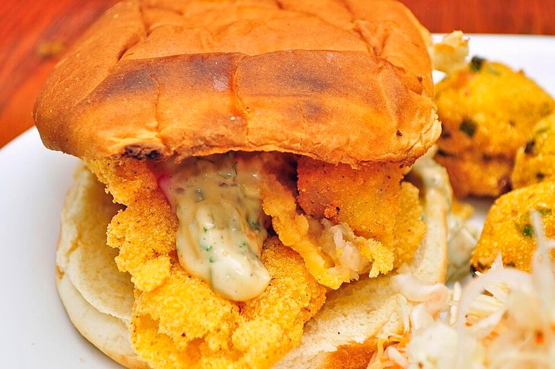 Fried Fish Sandwiches from Unknown Chains