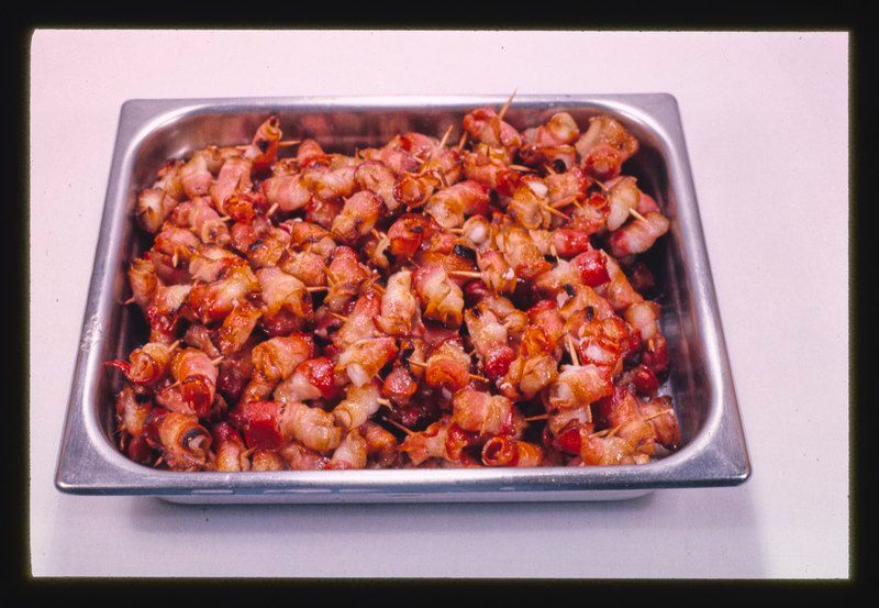 Scallops Wrapped In Bacon