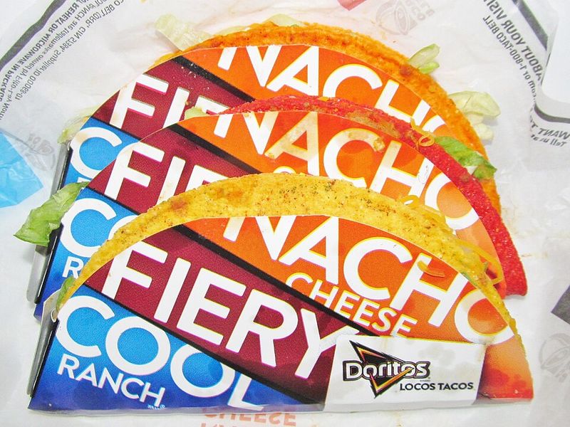 Taco Bell Doritos Locos Tacos