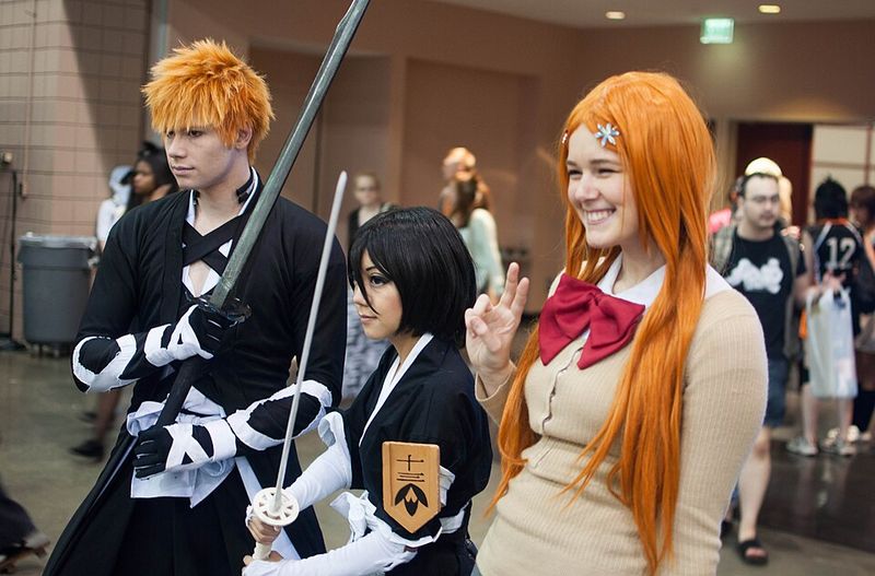 Ichigo Kurosaki and Orihime Inoue, Bleach