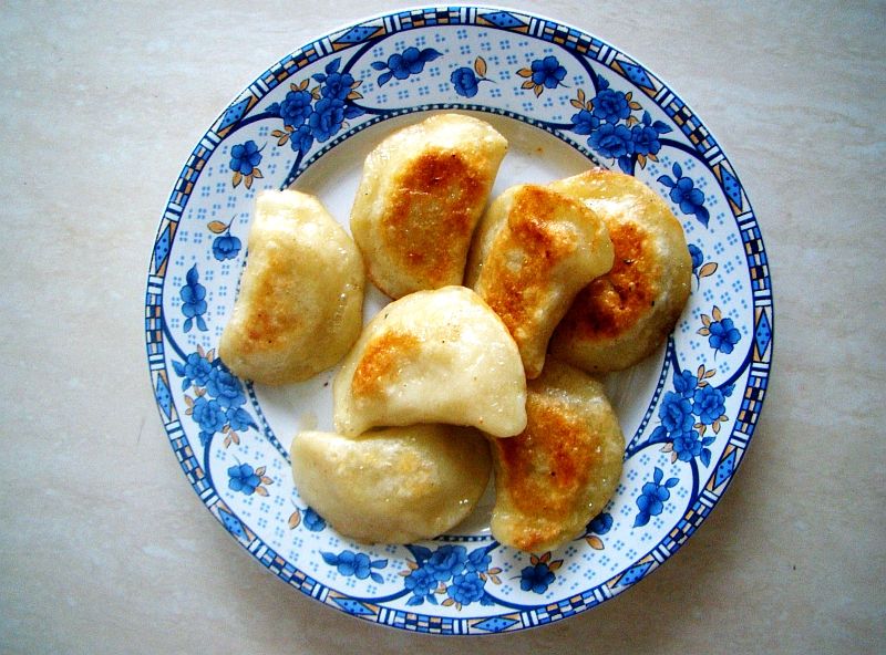 Pierogies Loaded with Butter and Onions