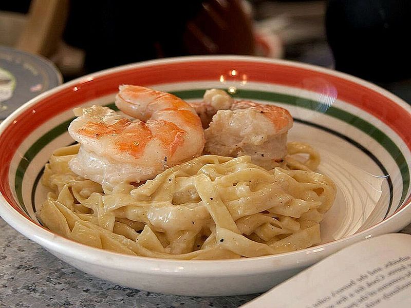 Shrimp Alfredo