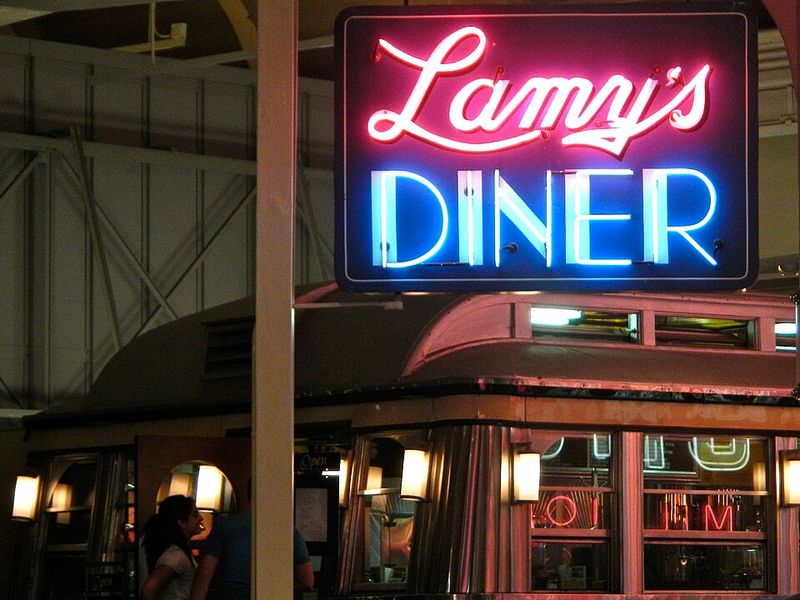 Neon Signs Lighting Up the Night