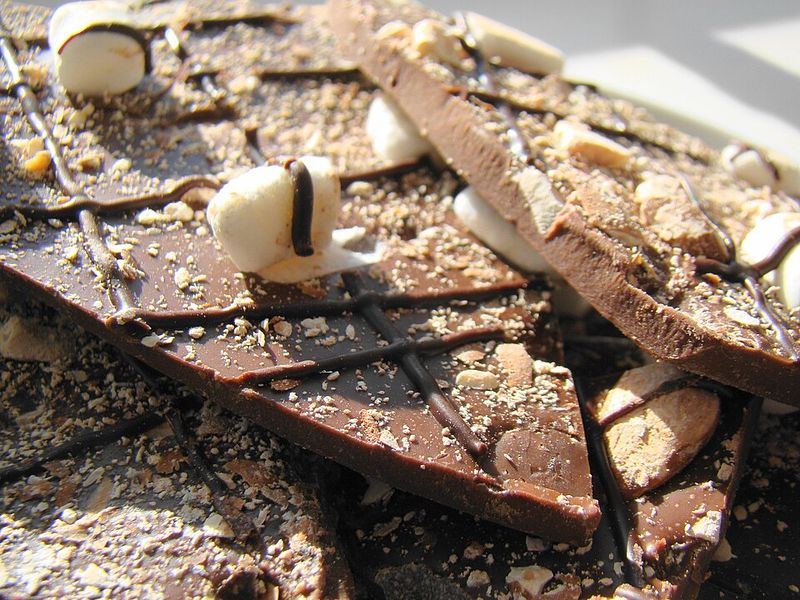 Marshmallow Chocolate Bark