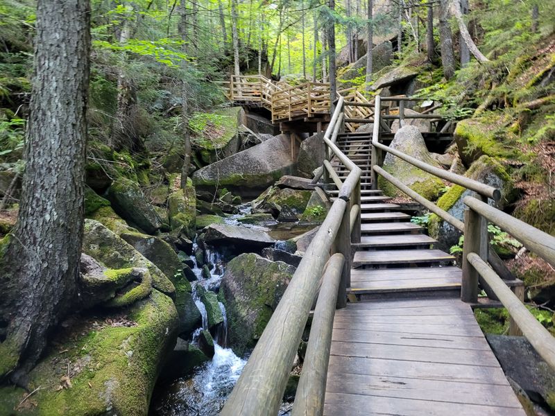 Lost River Gorge And Boulder Caves, New Hampshire