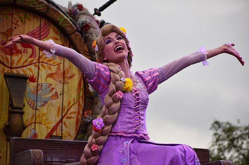 Rapunzel Debates Whether To Leave Her Tower