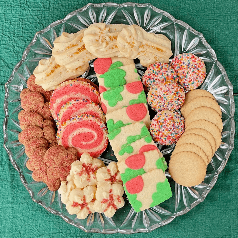 Assorted European Christmas Cookies