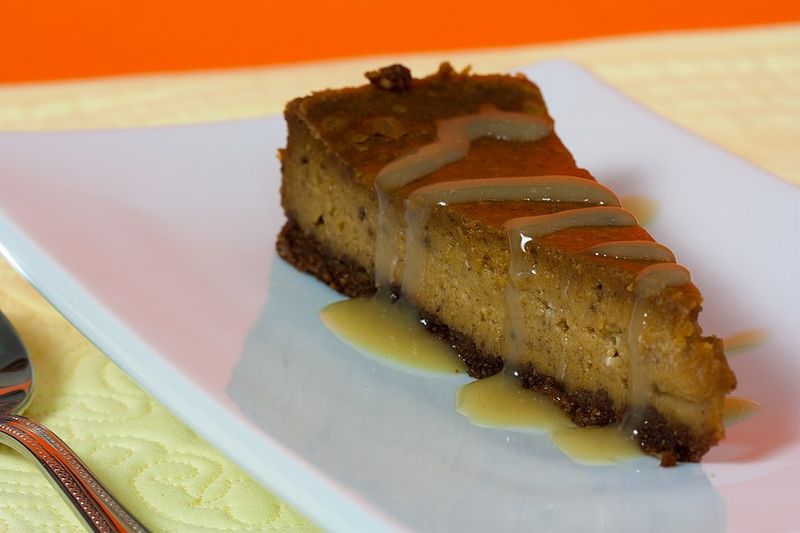 Vegan Pumpkin Cheesecake