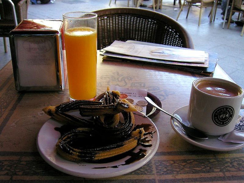 Churros With Chocolate