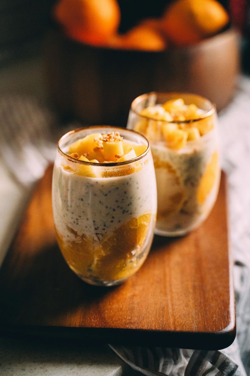 Chia Seed Pudding With Mango