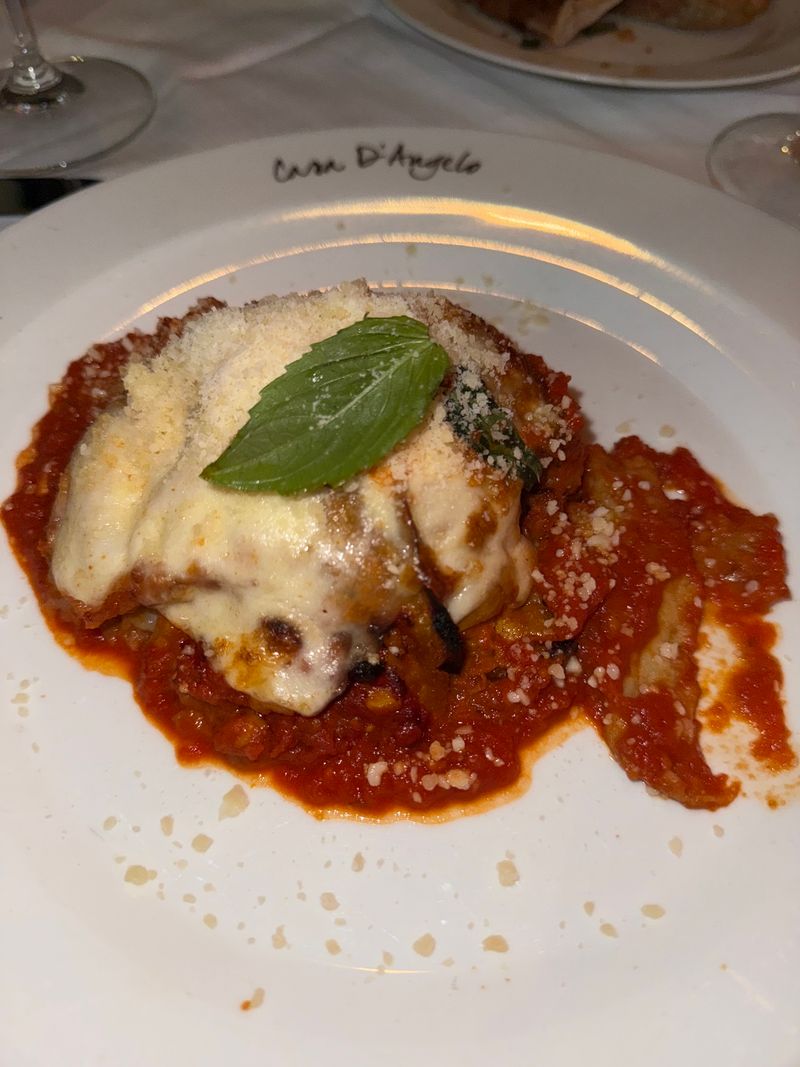Veal Parmigiana That Defies Gravity