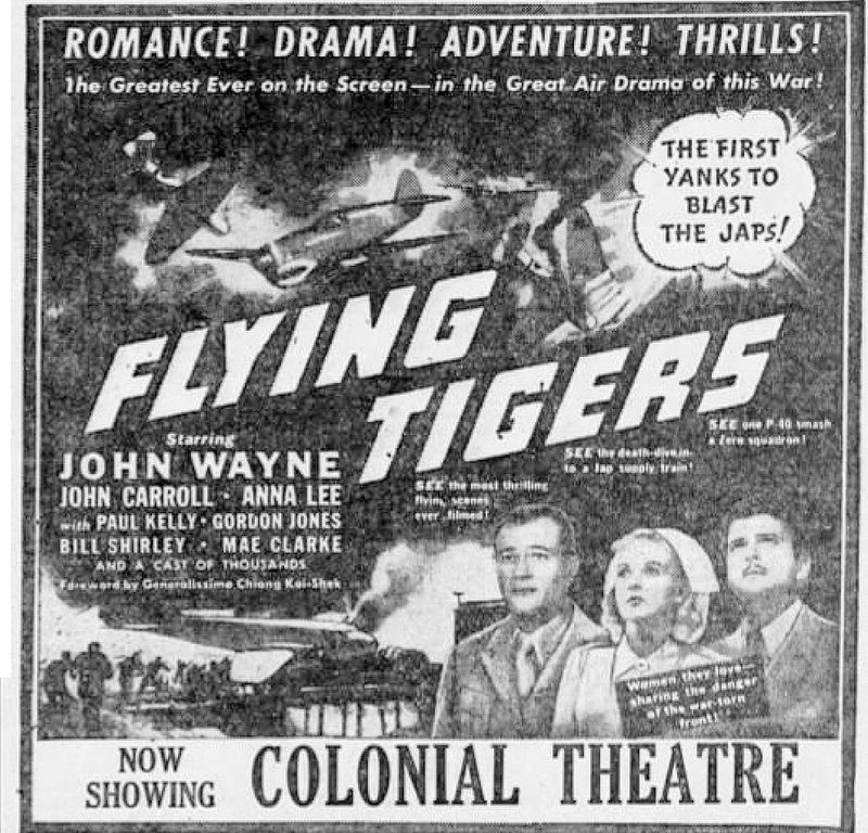 Flying Tigers (1942) – Capt. Jim Gordon