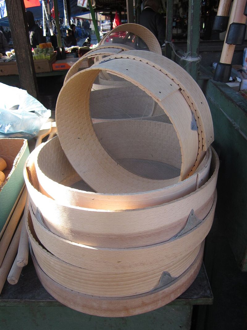 Hand-Crank Flour Sifter