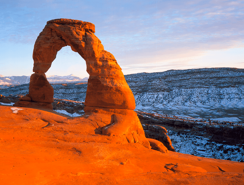 Watch Sunrise or Sunset at Delicate Arch