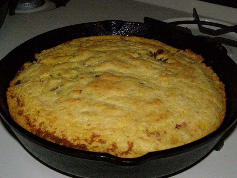 Cheddar Jalapeño Cornbread