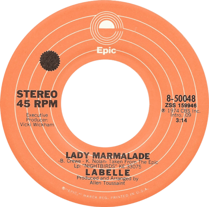 Lady Marmalade - Labelle