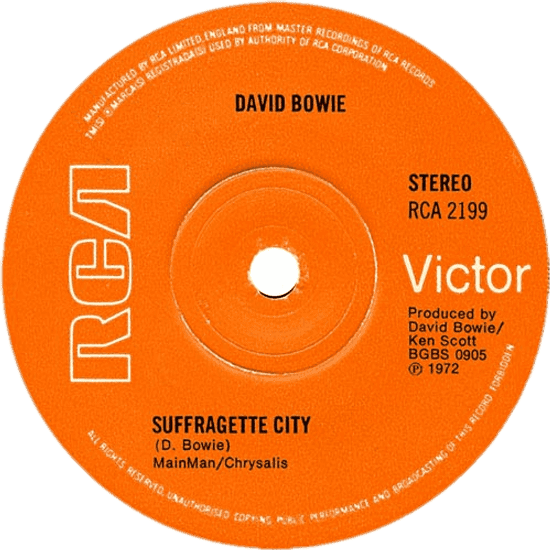 17. Suffragette City