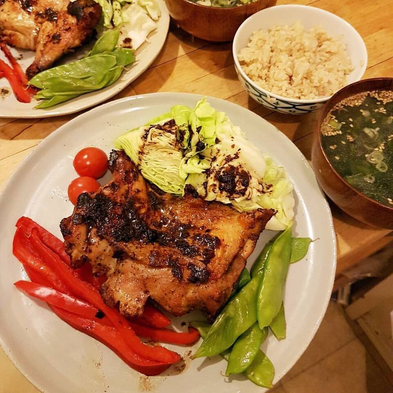 Sheet Pan Honey Garlic Chicken Thighs
