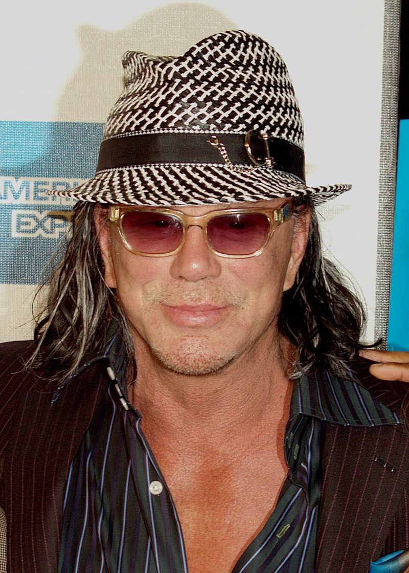 Mickey Rourke in The Thin Red Line