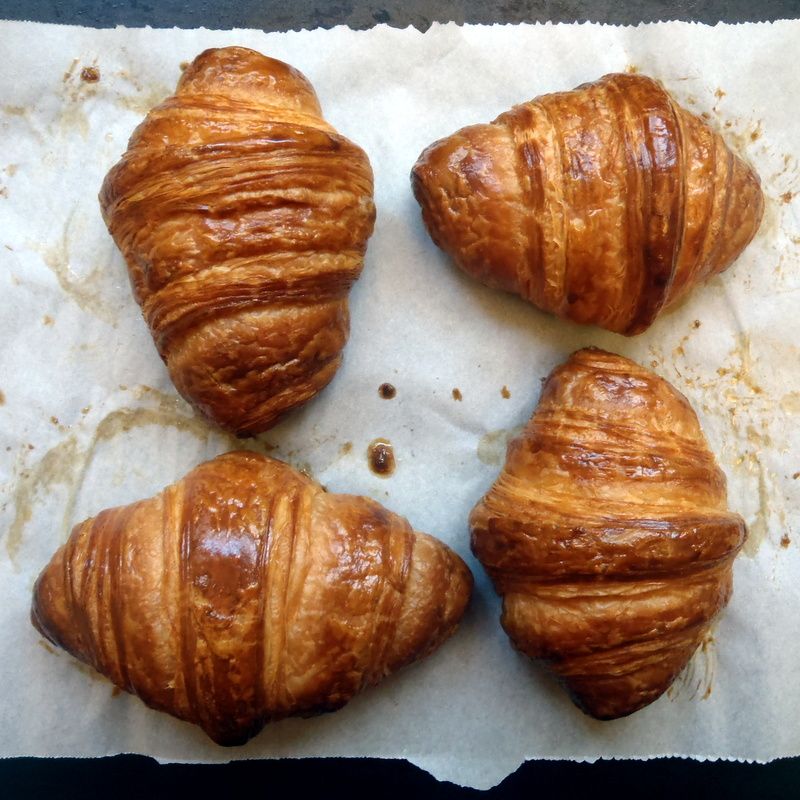 Freshly Baked Croissants