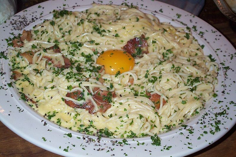 Bacon Carbonara Pasta