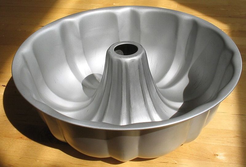 The Center-Tube Pan Helps Bake More Evenly