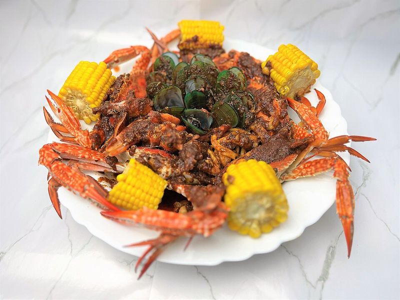 Spicy Cajun Shrimp Boil